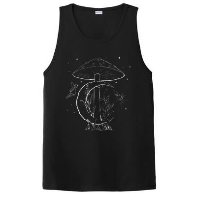 Fairycore Aesthetic Fairy Core Grunge Mushroom Moon Fairies PosiCharge Competitor Tank