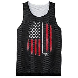 Funny American Flag Golf For Golfer Mesh Reversible Basketball Jersey Tank