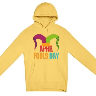 Funny April Fools Day Premium Pullover Hoodie