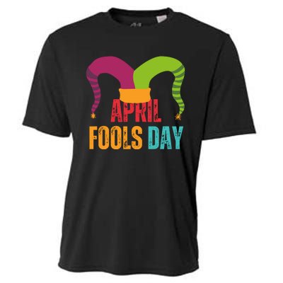 Funny April Fools Day Cooling Performance Crew T-Shirt