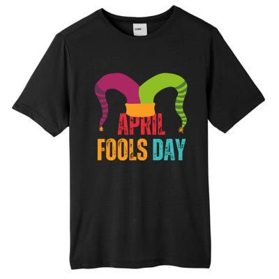 Funny April Fools Day Tall Fusion ChromaSoft Performance T-Shirt