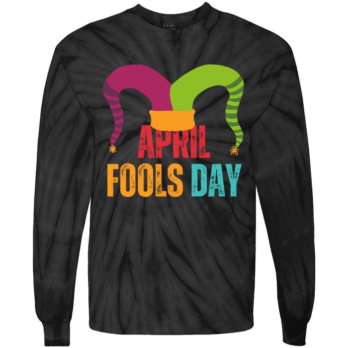 Funny April Fools Day Tie-Dye Long Sleeve Shirt