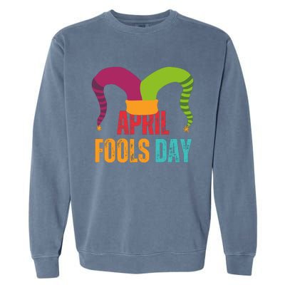 Funny April Fools Day Garment-Dyed Sweatshirt