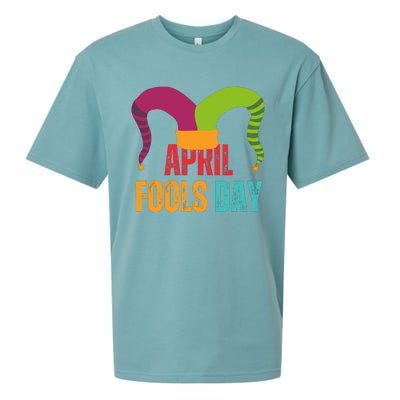 Funny April Fools Day Sueded Cloud Jersey T-Shirt