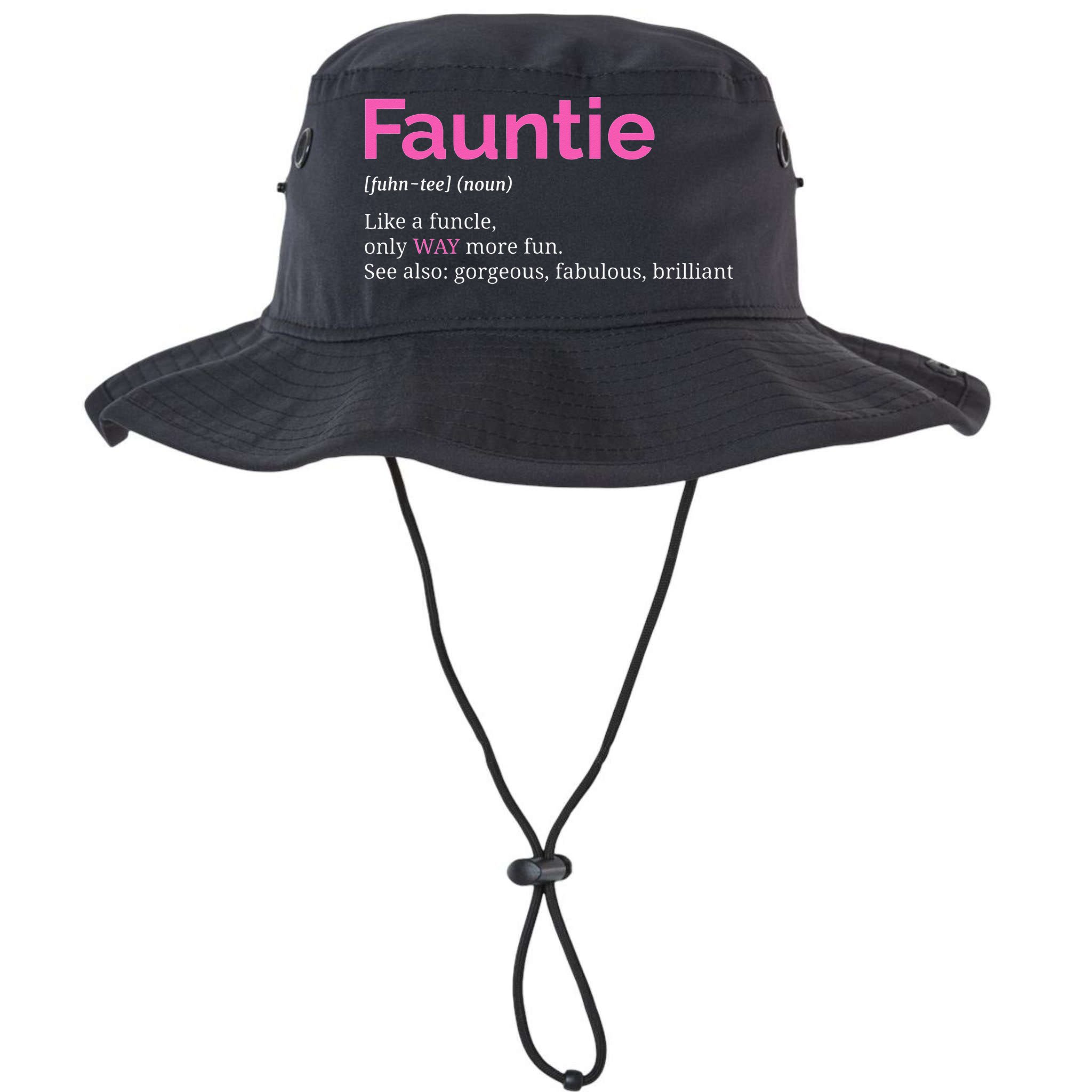 Fauntie Auntie Funny Aunt Gift Favorite Tee Bucket Hat