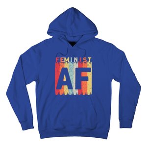 Feminist Af Feminism Cute Gift Hoodie