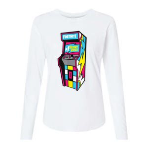 Fortnite Arcade Womens Cotton Relaxed Long Sleeve T-Shirt