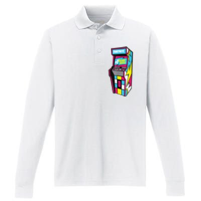 Fortnite Arcade Performance Long Sleeve Polo