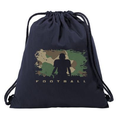 Football Apparel Football Drawstring Bag