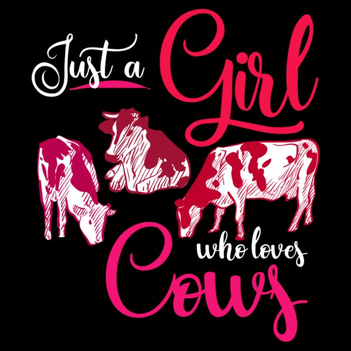 Farm Animal Farmer Girls Gift Just A Girl Who Loves Cow Gift Doggie Tank