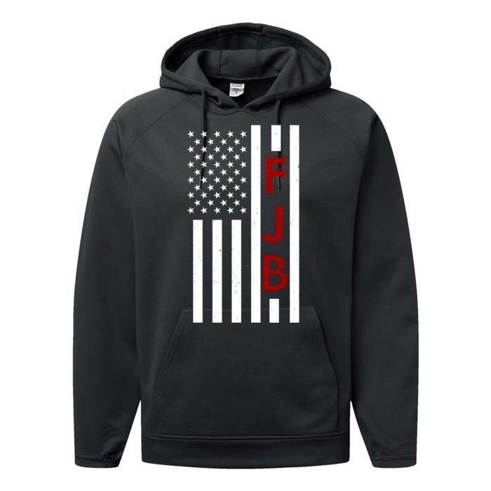 FJB American Flag Performance Fleece Hoodie