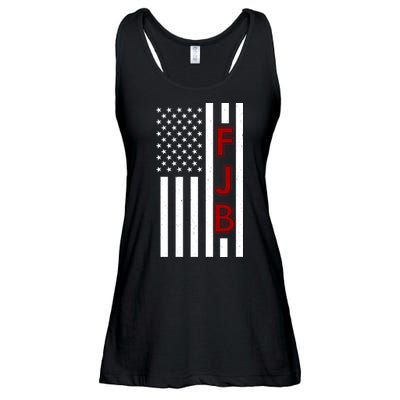 FJB American Flag Ladies Essential Flowy Tank