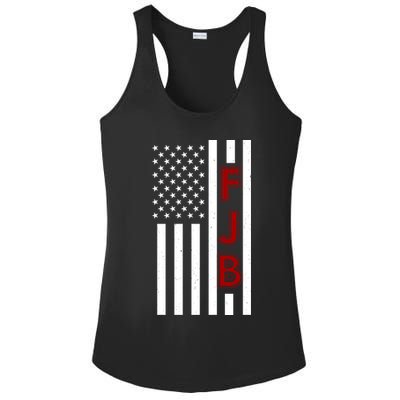 FJB American Flag Ladies PosiCharge Competitor Racerback Tank