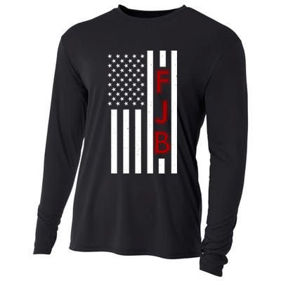 FJB American Flag Cooling Performance Long Sleeve Crew