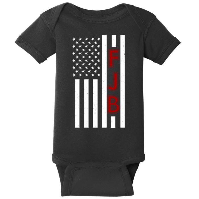 FJB American Flag Baby Bodysuit
