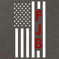 FJB American Flag Cotton Canvas Backpack