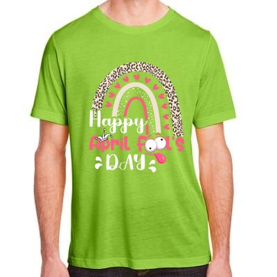 Funny April Fools Day Pranks Rainbow Quote April Fool's Day Adult ChromaSoft Performance T-Shirt