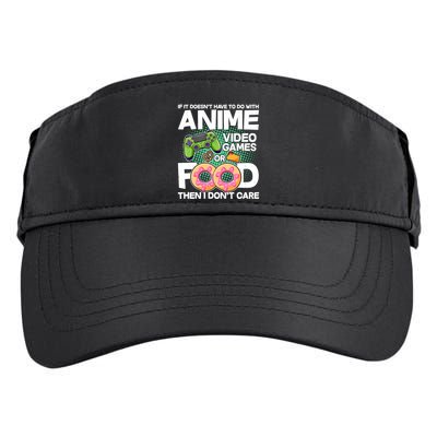 Funny Anime Food And Video Games Adult Drive Performance Visor