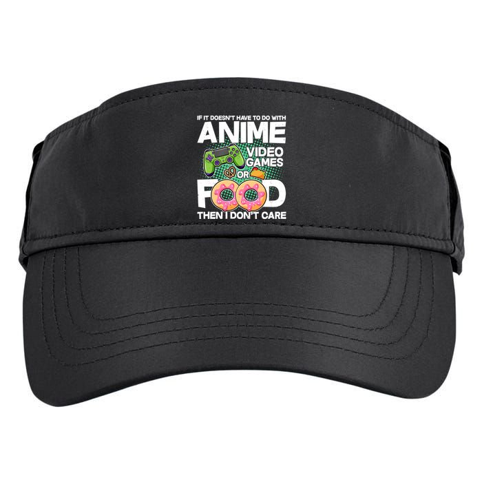 Funny Anime Food And Video Games Adult Drive Performance Visor