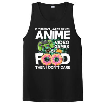 Funny Anime Food And Video Games PosiCharge Competitor Tank