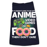 Funny Anime Food And Video Games Doggie Tank