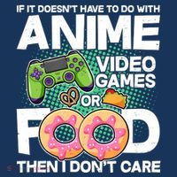 Funny Anime Food And Video Games USA-Made Doggie Bandana