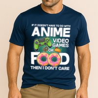 Funny Anime Food And Video Games Cooling Performance Crew T-Shirt