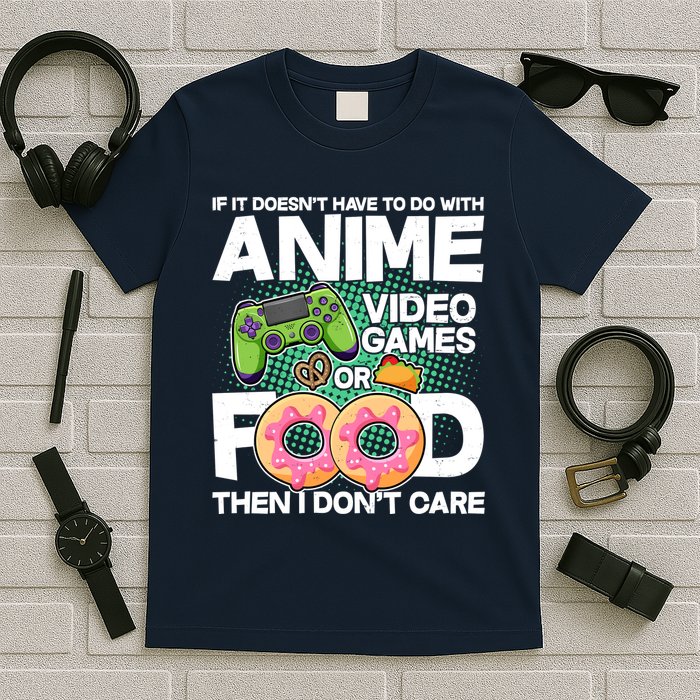 Funny Anime Food And Video Games T-Shirt