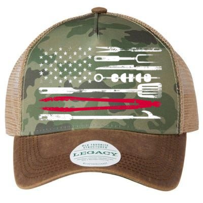 Funny American Flag Grilling Tools BBQ Grill Barbecue Tool Legacy Tie Dye Trucker Hat