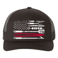 Funny American Flag Grilling Tools BBQ Grill Barbecue Tool Yupoong Adult 5-Panel Trucker Hat