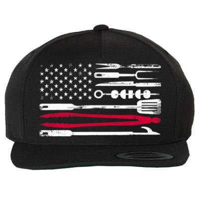 Funny American Flag Grilling Tools BBQ Grill Barbecue Tool Wool Snapback Cap