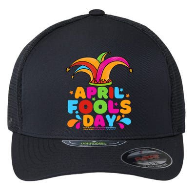 Funny April Fools Day 1st April Jokes Happy April Fools Day Flexfit Unipanel Trucker Cap