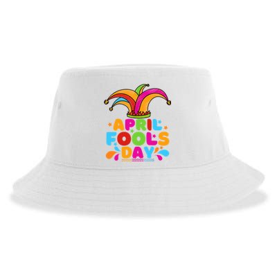 Funny April Fools Day 1st April Jokes Happy April Fools Day Sustainable Bucket Hat