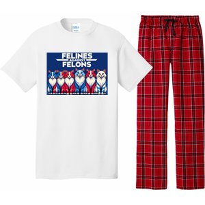 Felines Against Felons Pajama Set