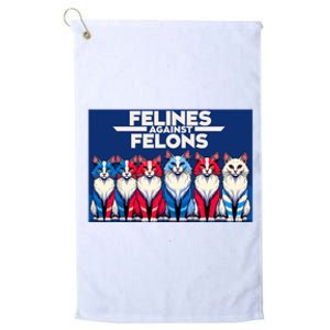 Felines Against Felons Platinum Collection Golf Towel