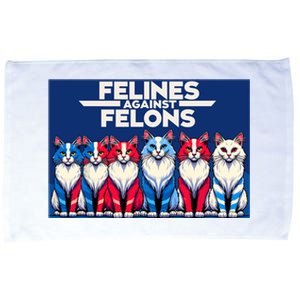 Felines Against Felons Microfiber Hand Towel