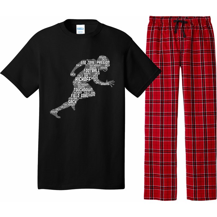 Football American Football Pajama Set