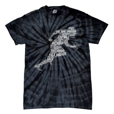 Football American Football Tie-Dye T-Shirt