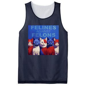 Felines Against Felons Mesh Reversible Basketball Jersey Tank