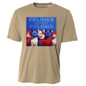 Felines Against Felons Cooling Performance Crew T-Shirt