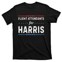 Flight Attendants For Kamala Harris President 2024 T-Shirt