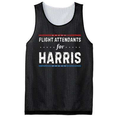 Flight Attendants For Kamala Harris President 2024 Mesh Reversible Basketball Jersey Tank