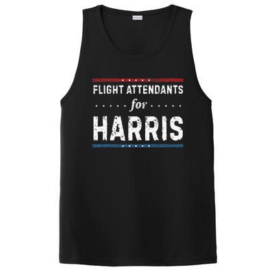 Flight Attendants For Kamala Harris President 2024 PosiCharge Competitor Tank