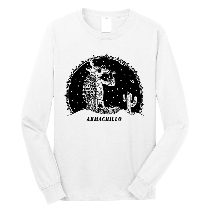 Funny Armadillo Long Sleeve Shirt