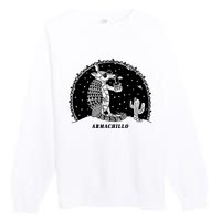 Funny Armadillo Premium Crewneck Sweatshirt