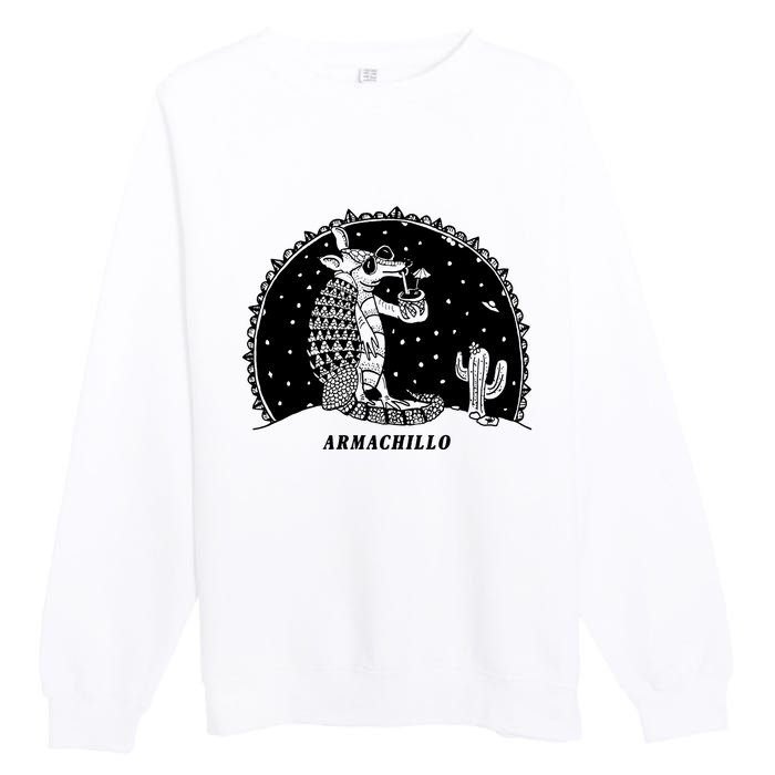 Funny Armadillo Premium Crewneck Sweatshirt