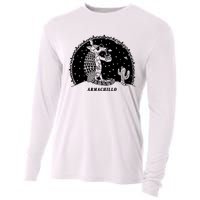 Funny Armadillo Cooling Performance Long Sleeve Crew