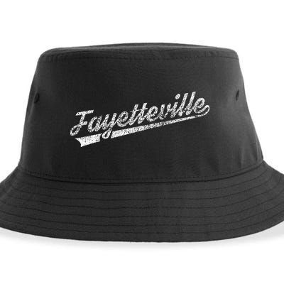 Fayetteville Arkansas Sustainable Bucket Hat