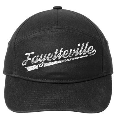 Fayetteville Arkansas 7-Panel Snapback Hat