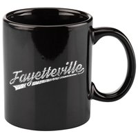 Fayetteville Arkansas 11oz C Handle Ceramic Mug